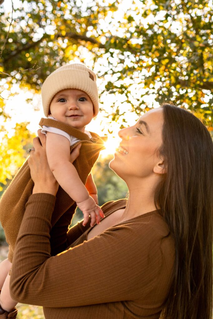 Oak Glen California mommy and me photoshoot