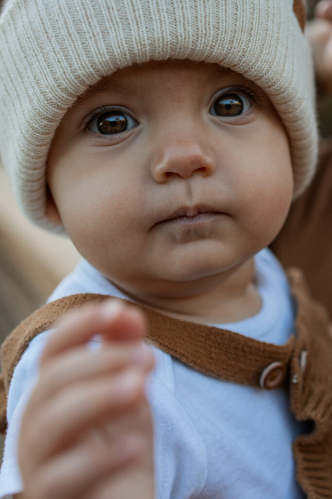 Oak Glen California baby photoshoot