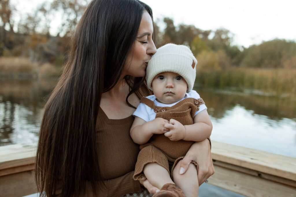 Oak Glen California mommy and me photoshoot