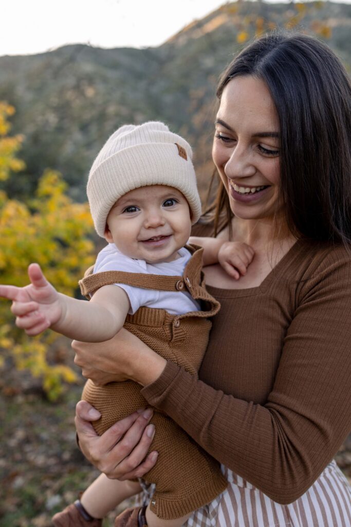 Oak Glen California mommy and me photoshoot