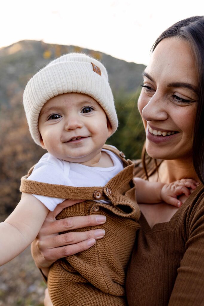 Oak Glen California mommy and me photoshoot