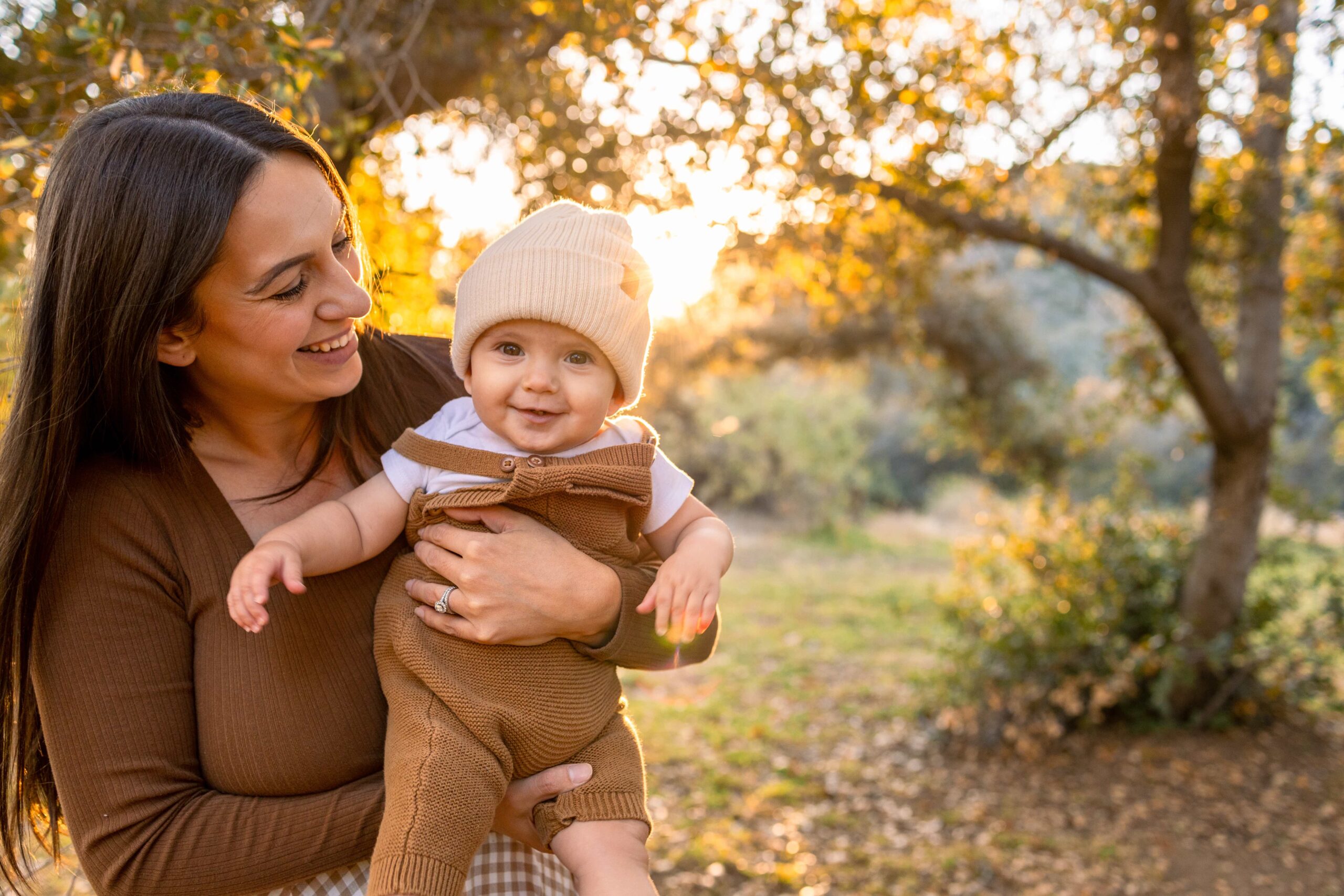 Oak Glen California mommy and me photoshoot